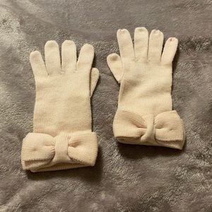 Kate Spade Bow Knit Gloves